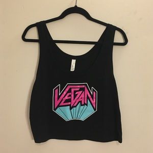 Vegan Metal Crop Top